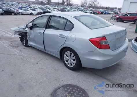 2012 Honda Civic Sdn Lx from USA, damaged, VIN JHMFB2F52CS004514